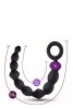 Anal adventures platinum silicone beginner anal beads black